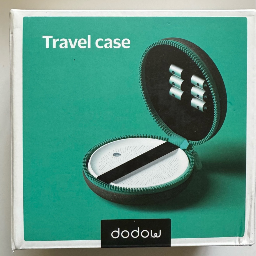 Brand new never used Dowdow travel case - Dowdow machine sold separately.